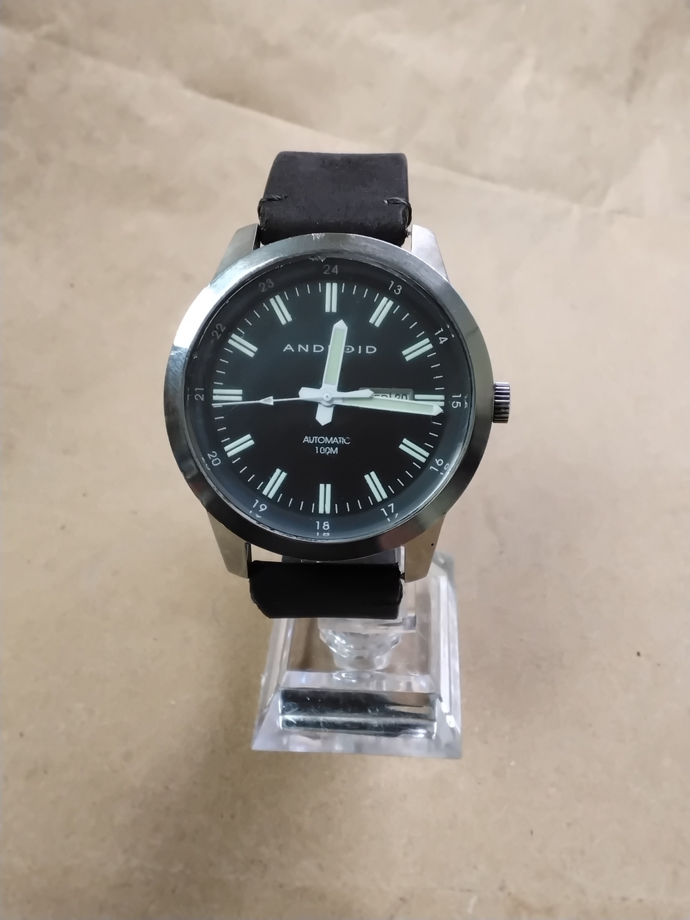 Vintage Android USA Force Automatic Japan Miyota 8205 Men's Watch Works Strong